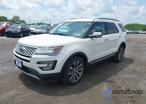 2017 Ford Explorer Platinum из США, поврежденный, VIN 1FM5K8HT9HGD01300